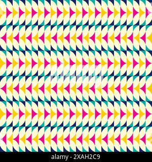 Abstract Geometric Pattern. Vector Illustration. abstract background simple Stock Vector