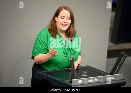 Berlin, Germany. 07th June, 2024. Ricarda Lang, Deputy Federal ...