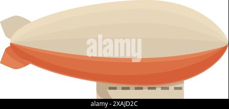 Zeppelin Rudder Large zeppelin airship floating with rudder and gondola. Large zeppelin ...