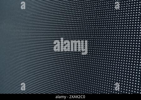 Close-up of diodes on an LED panel. Stock Photo