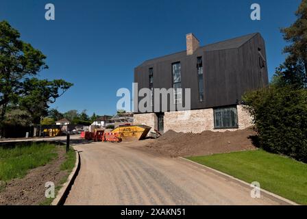 New housing development off Heybridge Lane, Prestbury, Cheshire Stock Photo