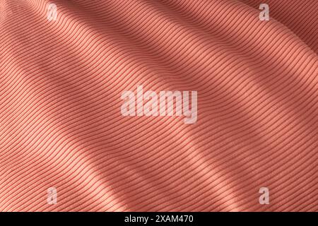 Smooth elegant pink cloth texture can use as abstract background. Luxurious background design Stock Photo