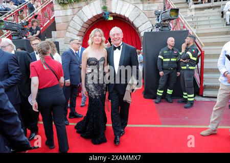 Verona, Italia. 07th June, 2024. Foto Paola Garbuio/LaPresse 07 Giugno 2024, 2024 Verona Arena di Verona La Grande Opera Italiana Patrimonio dell'umanit&#xe0;' Nella foto: Urso Adolfo Credit: LaPresse/Alamy Live News Stock Photo