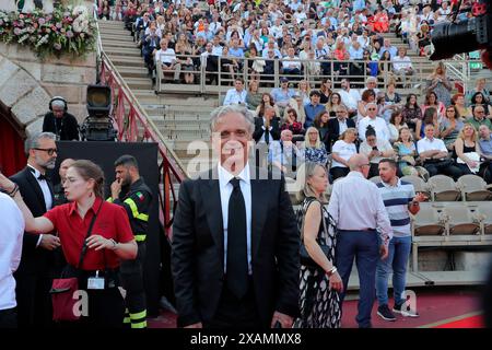 Verona, Italia. 07th June, 2024. Foto Paola Garbuio/LaPresse 07 Giugno 2024, 2024 Verona Arena di Verona La Grande Opera Italiana Patrimonio dell'umanit&#xe0;' Nella foto: Rana Gianluca Credit: LaPresse/Alamy Live News Stock Photo