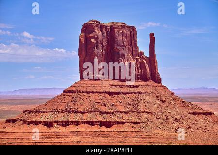 Arizona, United States of America - June 7, 2024: Monument Valley, in the desert. View of the rock formations in the USA *** Das Monument Valley, in der Wüste. Blick auf die Steinformationen in den USA Stock Photo