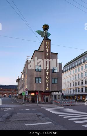 Hotel Astoria, designed by Ole Falkentorp, 1935; Copenhagen, Denmark Stock Photo