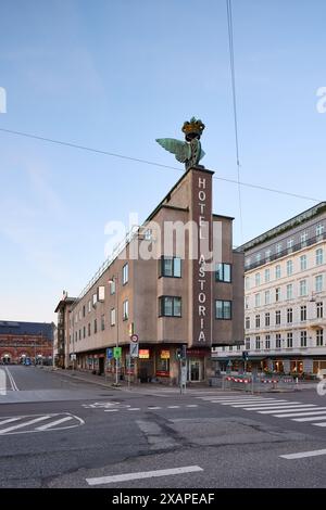 Hotel Astoria, designed by Ole Falkentorp, 1935; Copenhagen, Denmark Stock Photo