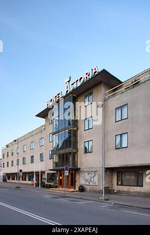 Hotel Astoria, designed by Ole Falkentorp, 1935; Copenhagen, Denmark Stock Photo