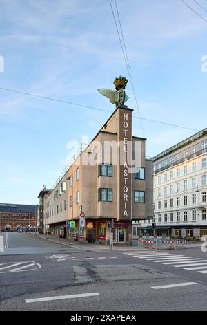 Hotel Astoria, designed by Ole Falkentorp, 1935; Copenhagen, Denmark Stock Photo