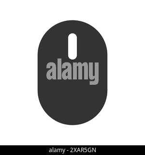 Mouse glyph vector icon Stock Vector
