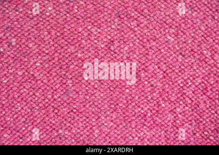 Close-up of pink fabric texture Stock Photo