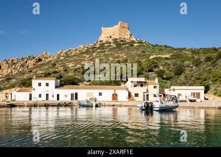 Parque nacional marítimo-terrestre del Archipiélago de Cabrera, Mallorca, Balearic Islands, Spain. Stock Photo