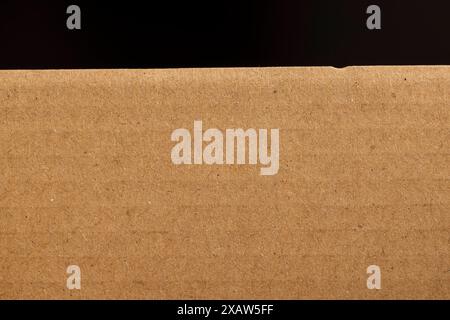 recycled cardboard for production, made from recycled waste paper cardboard Stock Photo