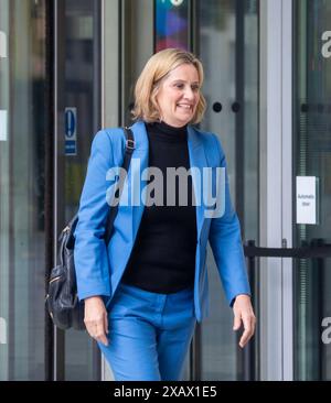 Liz Rudd EDITORIAL USE ONLY Home Secretary Amber Rudd with Liz Gilmore director ...