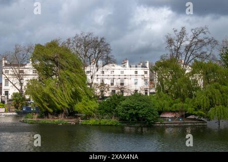 Grand Union Canal, Little Venice, London, England Stock Photo