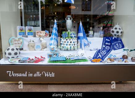 A shop window display in Garmisch-Partenkirchen, Germany, ahead of the ...