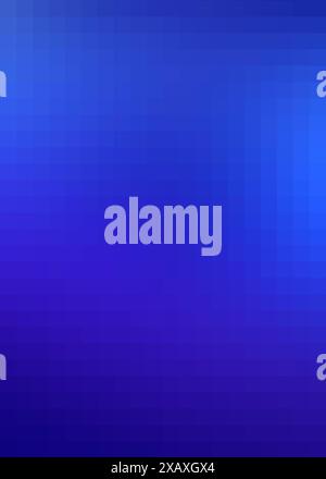 gradient background - blue violet shades. pixel mosaic tile. copy space. vertical image Stock Photo