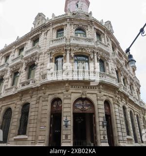 Hotel Raquel in Havana, Cuba Stock Photo