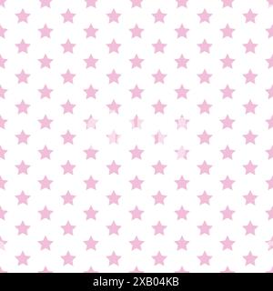Stars on white background, seamless pattern, texture Stock Vector