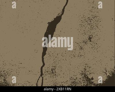 broken wall grunge vector design. texture grunge vector Stock Vector