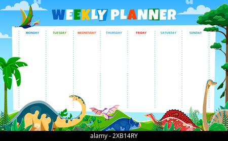 Day routine activity for cartoon school kid boy. Daily schedule with ...