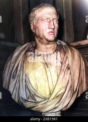 Cicero, Marcus Tullius, 3.1.106 - 7.12.43 BC, Roman politician, author, bust, Museo Capitolino, Rome, ADDITIONAL-RIGHTS-CLEARANCE-INFO-NOT-AVAILABLE Stock Photo