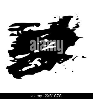 Sketch Scribble Smear. Hand drawn Paint Scribble Stains. Vector illustration. Stock Vector