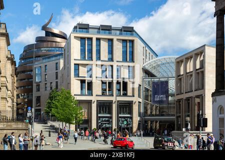 St James Quarter, Edinburgh, Scotland Stock Photo