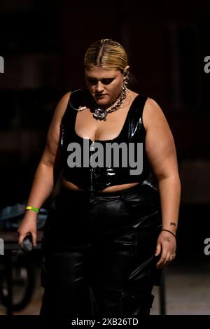 BigMama at the Genoa Pride Village, The rapper, in concert at the