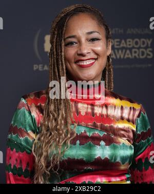 Amanda Seales arrives at the 84th Annual Peabody Awards held at the