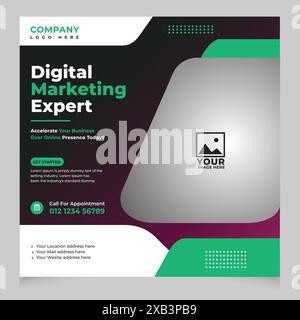 Corporate Flyer Templates for Seamless Brand Consistency Stock Vector