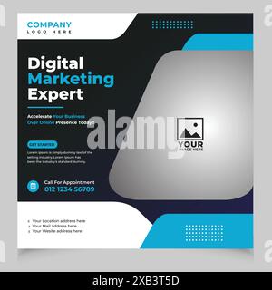 Corporate Flyer Templates for Seamless Brand Consistency Stock Vector