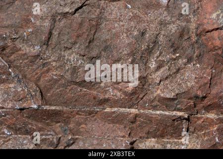 Background and texture granite red rock Stock Photo