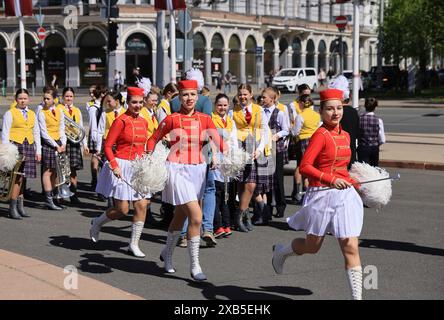 On May 4th 1990 Latvia proclaimed it's independence from the USSR after decades of Soviet occupation, & this date is always celebrated. Stock Photo