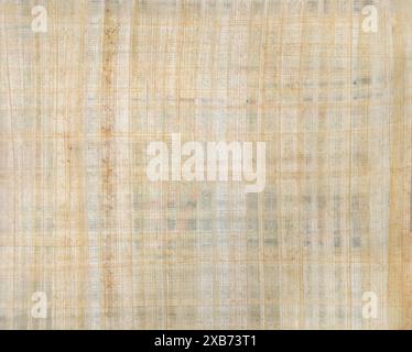 Egyptian papyrus paper texture. Horizontal or vertical background with sheet of papyrus. Copy space for text Stock Photo