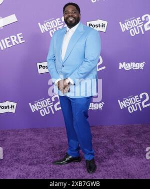 Ron Funches Jacket Ron Funches arrives at the Disney And Pixar's INSIDE OUT 2 World ...