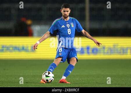 Empoli, Italy, 9th June 2024. Jorginho of Italy during the International Friendly match at Stadio Carlo Castellani, Empoli. Picture credit should read: Jonathan Moscrop / Sportimage Stock Photo