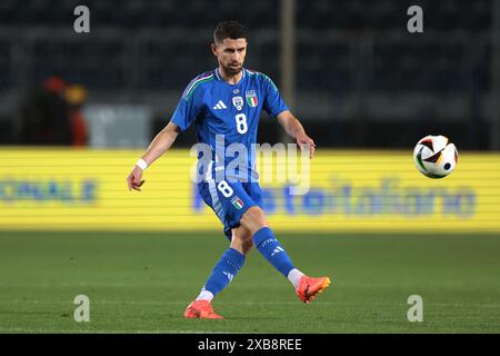 Empoli, Italy, 9th June 2024. Jorginho of Italy during the International Friendly match at Stadio Carlo Castellani, Empoli. Picture credit should read: Jonathan Moscrop / Sportimage Stock Photo