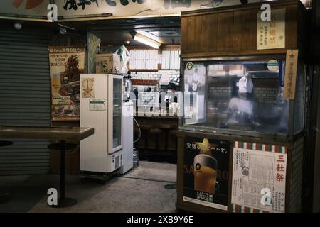 Tokyo - 2024 May 20:  Asakusa Underground Shopping Center. it was built in 1955, Asakusa Underground Mall became the third such structu Stock Photo