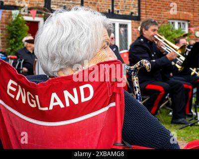 Southwick Revival Spirit of D-Day Took on the 8th of June 2024. commemorating the D-Day Landings. Stock Photo