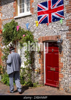 Southwick Revival Spirit of D-Day Took on the 8th of June 2024. commemorating the D-Day Landings. Stock Photo