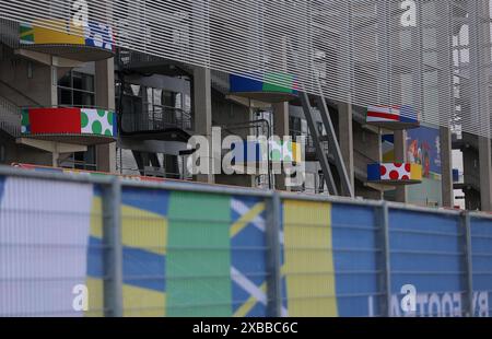 Duesseldorf, Germany. 11th June, 2024. Merkur Spielarena in Duesseldorf on 11. June 2024. Photo: Sanjin Strukic/PIXSELL Credit: Pixsell/Alamy Live News Stock Photo