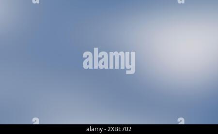 Soft blue gray light bokeh abstract background color gradient light highlights Stock Photo