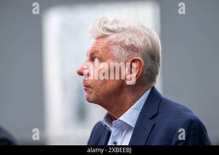 Munich, Germany. 11th June, 2024. Munich's Lord Mayor Dieter Reiter (SPD) during a press conference in the Werksviertel. Credit: Peter Kneffel/dpa/Alamy Live News Stock Photo