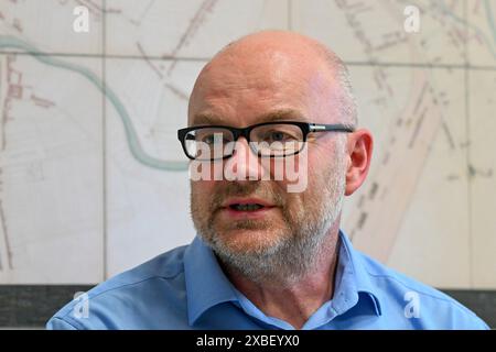 Brno, Czech Republic. 10th June, 2024. Outgoing Constitutional Court judge Tomas Lichovnik gave an interview to the Czech News Agency (CTK), Brno, June 10, 2024. Credit: Vaclav Salek/CTK Photo/Alamy Live News Stock Photo