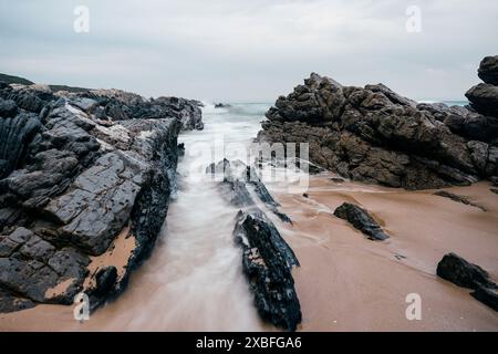 Sardinia Bay Beach, Gqeberha, South Africa. Stock Photo