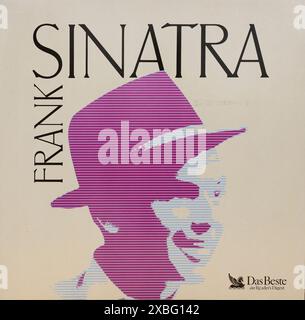 Vintage vinyl record cover. Frank Sinatra-Self-titled 1988 Stock Photo