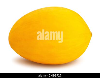 melon path isolated on white Stock Photo