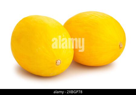 melon path isolated on white Stock Photo