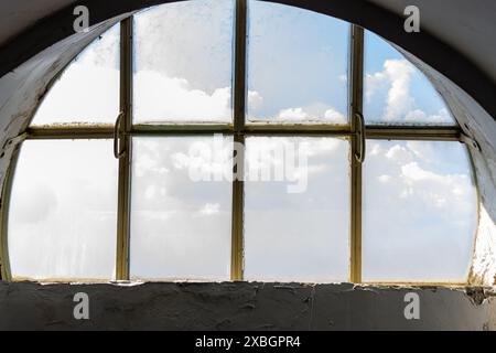 window in the wall Stock Photo
